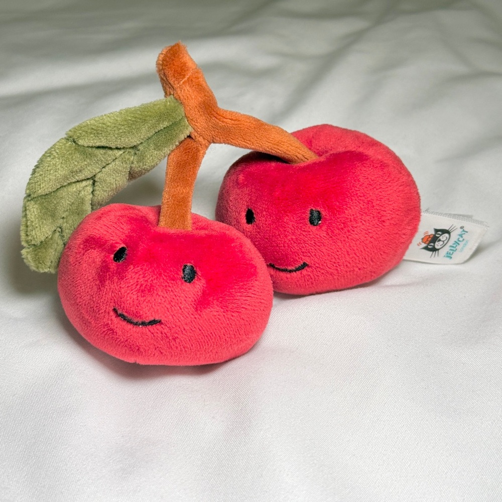 Retired Jellycat ‘Fabulous Fruit Cherry’ htf